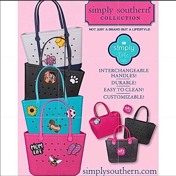 Simply Southern Lips Simply Tote Charm Accessory - Picture 2 of 2